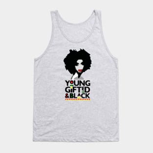 Young, Gifted, and Black Queen Tank Top